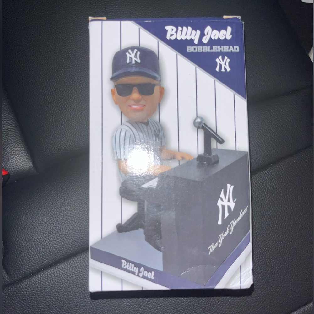 Billy Joel Yankees collector bobble head